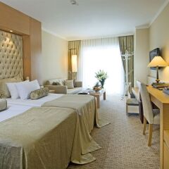 Отель Alkoclar Exclusive Kemer 5* Стандартный номер с разными типами кроватей фото 3