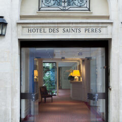 Hotel Des Saints Peres вид на фасад фото 2