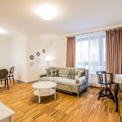 Отель EXCLUSIVE Aparthotel Польша, Варшава - отзывы, цены и фото номеров - забронировать отель EXCLUSIVE Aparthotel онлайн комната для гостей фото 2