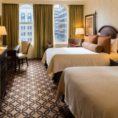 Omni San Francisco Hotel 4* Номер Делюкс с 2 отдельными кроватями