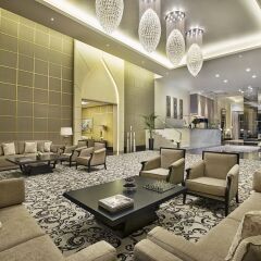 Отель Waldorf Astoria Dubai Palm Jumeirah гостиная