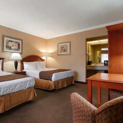 Отель Best Western Hollywood Plaza Inn 2* Номер Делюкс с различными типами кроватей