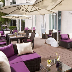 Munich Marriott Hotel терраса/патио
