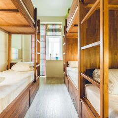 Sweet Home Hostel Кровать в мужском общем номере с двухъярусной кроватью