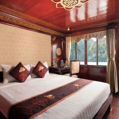 Отель Halong Legacy Legend Cruise 3* Номер Делюкс с различными типами кроватей