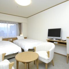 Отель La Vista Kushirogawa 3* Стандартный номер с 2 отдельными кроватями