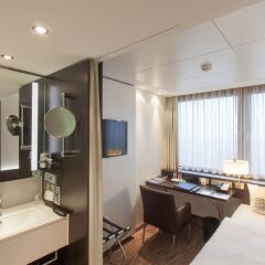 Отель Park Inn by Radisson Berlin Alexanderplatz комната для гостей фото 9