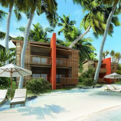 Отель The Barefoot Eco 4* Улучшенный номер с различными типами кроватей