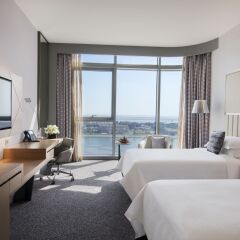 Отель Pearl Rotana Capital Centre 4* Стандартный номер с различными типами кроватей фото 2