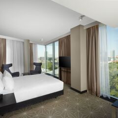 Отель Hilton Tallinn Park 4* Представительский номер с разными типами кроватей фото 4