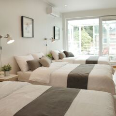 Отель The Mei Haus Hongdae 3* Семейный номер категории Премиум с двуспальной кроватью