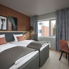Отель Scandic Kokstad 3* Стандартный номер с 2 отдельными кроватями