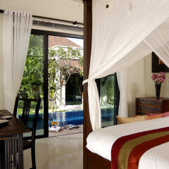 Отель Two Villas Holiday Oriental Style Layan Beach комната для гостей
