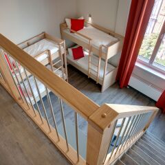 Отель Meininger Berlin Mitte Humboldthaus 3* Кровать в общем номере