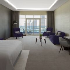 Radisson Blu Hotel Dubai Waterfront 5* Стандартный семейный номер с двуспальной кроватью