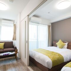 Отель OYO 44789 Dream Inn Hakata Апартаменты