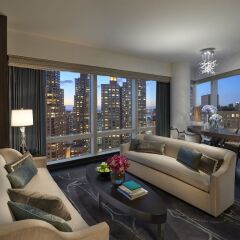 Отель Mandarin Oriental, New York Нью-Йорк комната для гостей фото 5