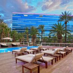 Отель Hard Rock Hotel & Casino Лас-Вегас открытая веранда