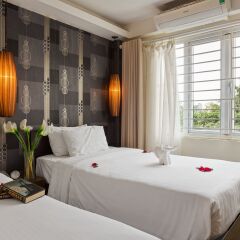 Отель Hanoi Impressive Hotel Вьетнам, Ханой - отзывы, цены и фото номеров - забронировать отель Hanoi Impressive Hotel онлайн комната для гостей фото 3