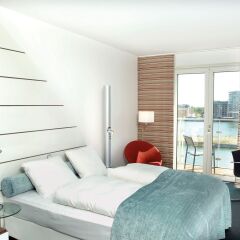 Отель Copenhagen Island 4* Представительский номер с двуспальной кроватью фото 2