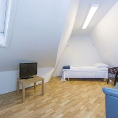 Stavanger Lille Hotel & Cafe 3* Номер категории Эконом с 2 отдельными кроватями (общая ванная комната)