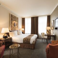 Hotel Dukes' Palace Bruges 5* Номер Делюкс с двуспальной кроватью