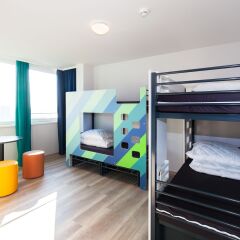 Отель A&O Prague Rhea 3* Стандартный номер с различными типами кроватей фото 2