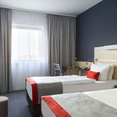 Отель Holiday Inn Express Berlin City Centre 3* Стандартный номер с различными типами кроватей фото 4