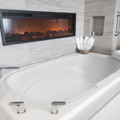 Отель Wyndham Garden at Niagara Falls США, Ниагара-Фолс - отзывы, цены и фото номеров - забронировать отель Wyndham Garden at Niagara Falls онлайн ванная