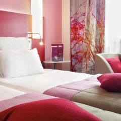 Отель Mercure Paris Montmartre Sacré Coeur 4* Улучшенный номер с различными типами кроватей фото 6