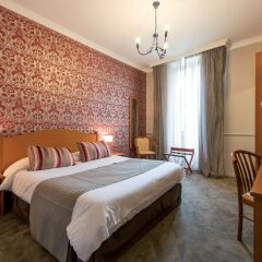 Отель Hôtel Vacances Bleues Le Royal 3* Стандартный номер с двуспальной кроватью фото 2