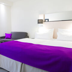 Отель Scandic Berlin Kurfürstendamm 4* Улучшенный номер с разными типами кроватей фото 2