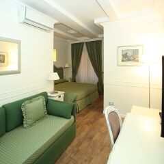 Отель Residenza Ponte SantAngelo 3* Улучшенный номер с различными типами кроватей