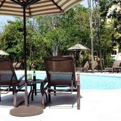 Отель Courtyard By Marriott Cancun Airport Мексика, Канкун - отзывы, цены и фото номеров - забронировать отель Courtyard By Marriott Cancun Airport онлайн открытый бассейн