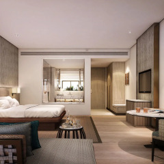 Отель Phuket Marriott Resort And Spa, Nai Yang Beach 5* Стандартный номер с различными типами кроватей фото 5