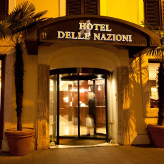 Hotel Delle Nazioni вид на фасад фото 2