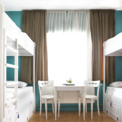 Cheers Midtown Hostel Кровать в общем номере с двухъярусной кроватью