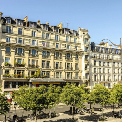 Отель Contact ALIZE MONTMARTRE 3* Стандартный номер с различными типами кроватей фото 9