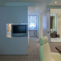 Отель Park Inn by Radisson Berlin Alexanderplatz комната для гостей фото 7