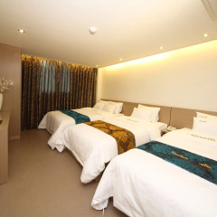 Namsan Hill Hotel 3* Стандартный семейный номер с двуспальной кроватью