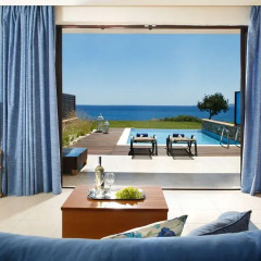 Отель Al Mare Villas 4* Вилла с различными типами кроватей