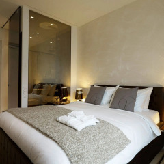 Отель VISIONAPARTMENTS Zurich Wolframplatz Студия с различными типами кроватей