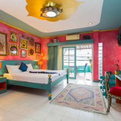 Barefoot Hotel Kalim Beach Front 3* Номер Делюкс с различными типами кроватей фото 2