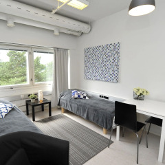 Forenom Hostel Espoo Kivenlahti Стандартный номер с различными типами кроватей