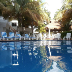 Отель Caribe Internacional Cancun Мексика, Канкун - 1 отзыв об отеле, цены и фото номеров - забронировать отель Caribe Internacional Cancun онлайн открытый бассейн фото 2