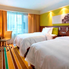 Отель Hampton by Hilton Warsaw City Centre 3* Стандартный номер с различными типами кроватей фото 4