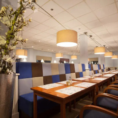 Отель Best Western Amsterdam место для завтрака