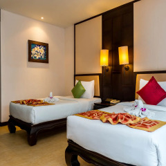 Отель Nipa Resort 4* Номер Делюкс с разными типами кроватей фото 3