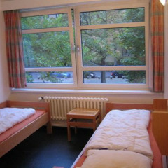 Отель Jugendherberge-Berlin-International Стандартный номер с 2 отдельными кроватями