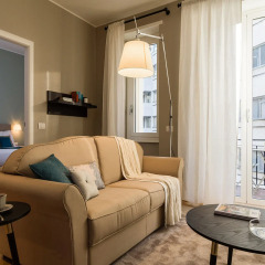 Апартаменты Hintown Apartments Montenapoleone Милан жилая площадь